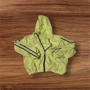 Three Hearts Light Green Jacket with Black Trim